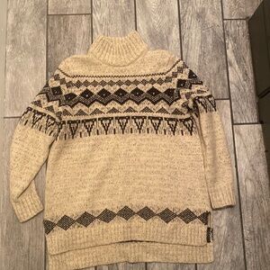 LL Bean Fair Isle sweater M